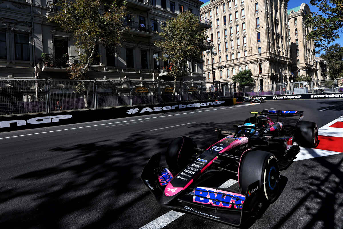 Gasly a Baku