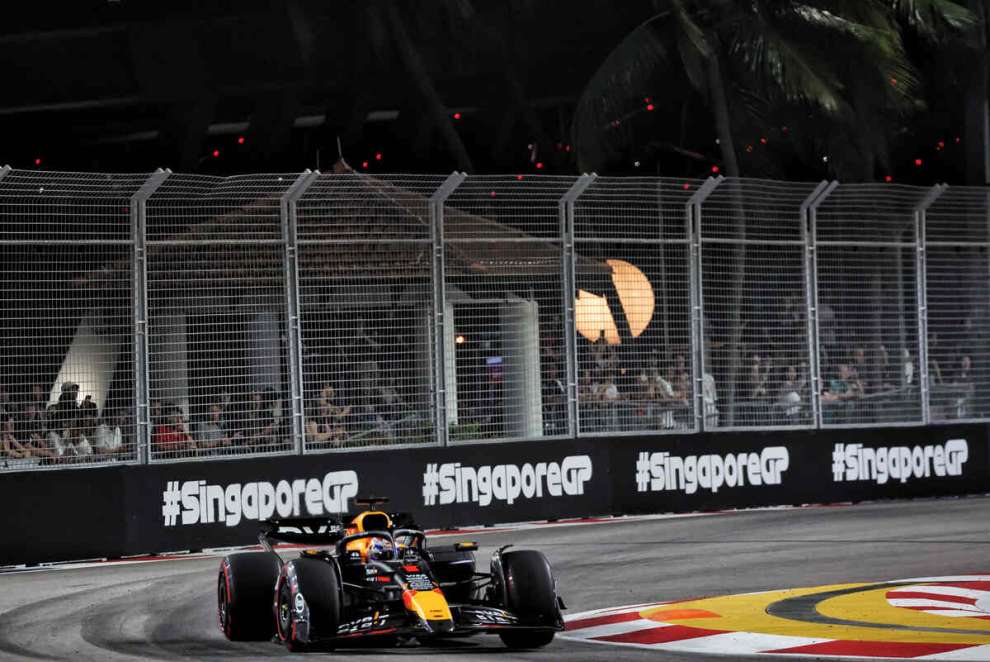 F1 GP Singapore 2024, Marina Bay: Max Verstappen (Red Bull) - Foto: XPB Images