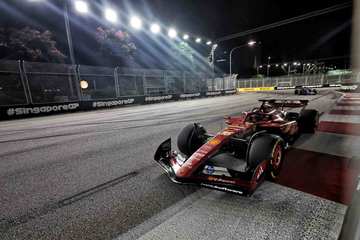 F1 GP Singapore 2024, Marina Bay: Charles Leclerc (Ferrari) - Foto: XPB Images