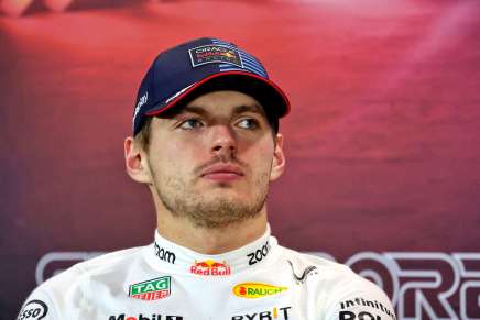 Max Verstappen dopo il GP di Singapore