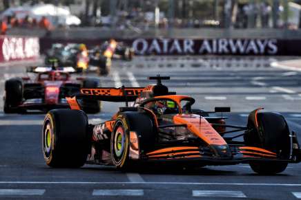 F1 Baku Oscar Piastri McLaren