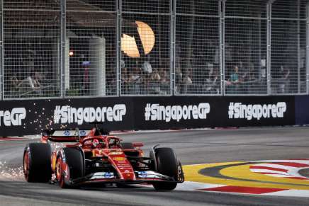 Ferrari Leclerc Singapore