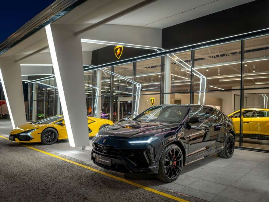 Nuovo showroom Lamborghini in Estonia