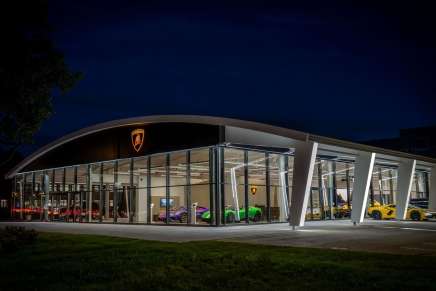 Nuovo showroom Lamborghini in Estonia