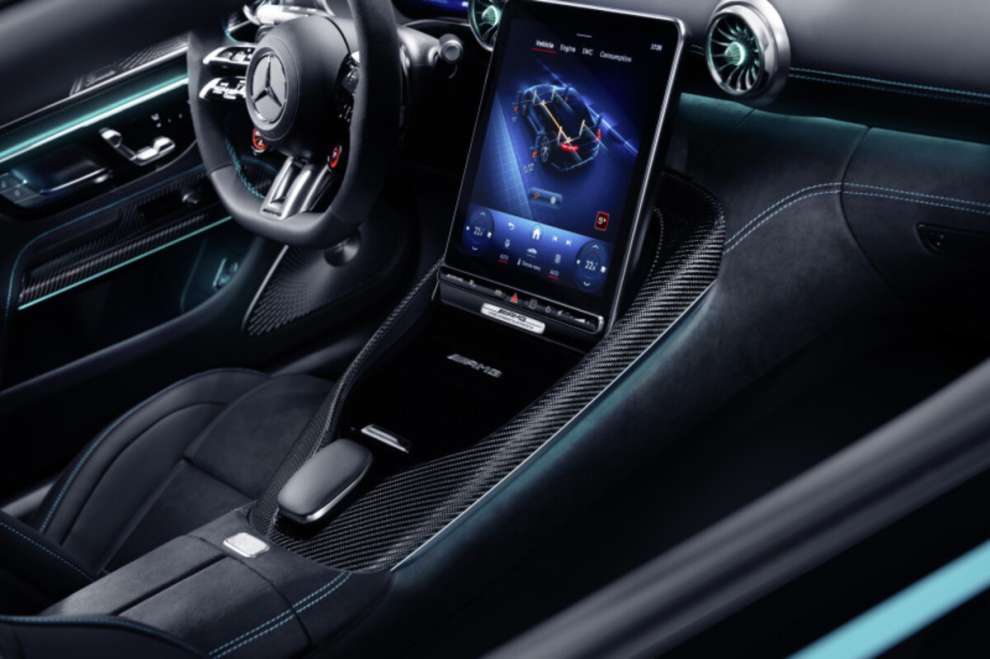 Interior of the new GT 63 PRO 4MATIC+ Motorsport Collectors Edition