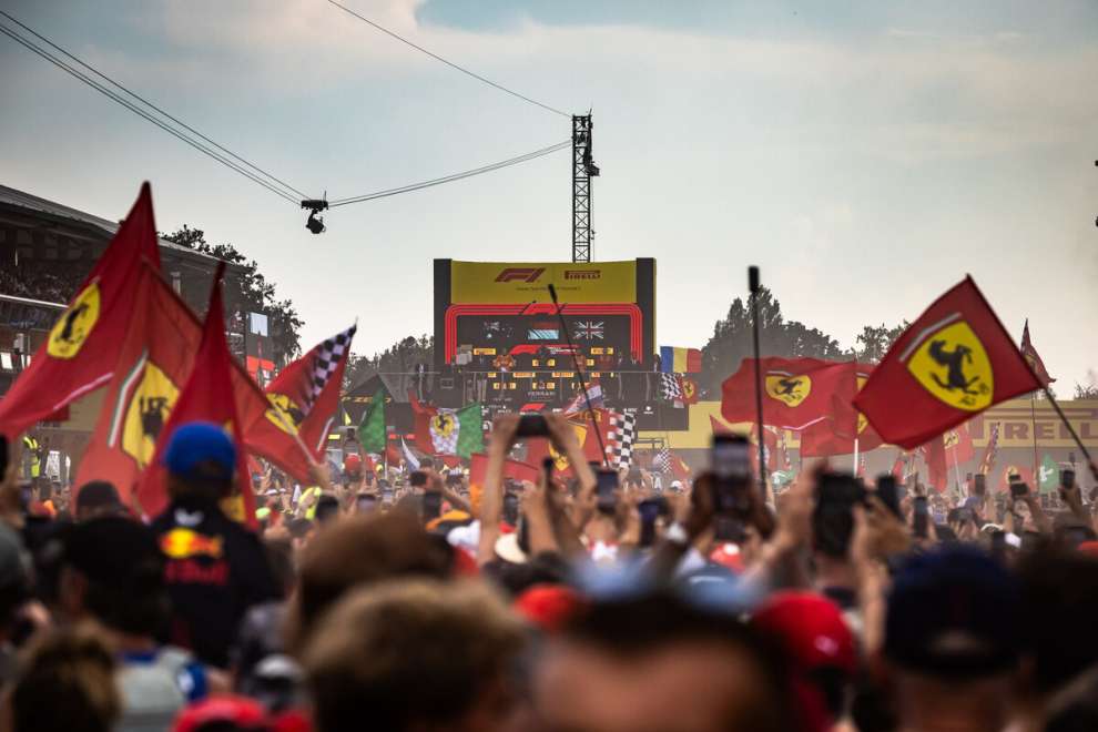 Monza tifosi