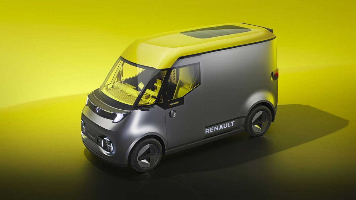 Renault Estafette Concept, ultimo miglio a zero emissioni