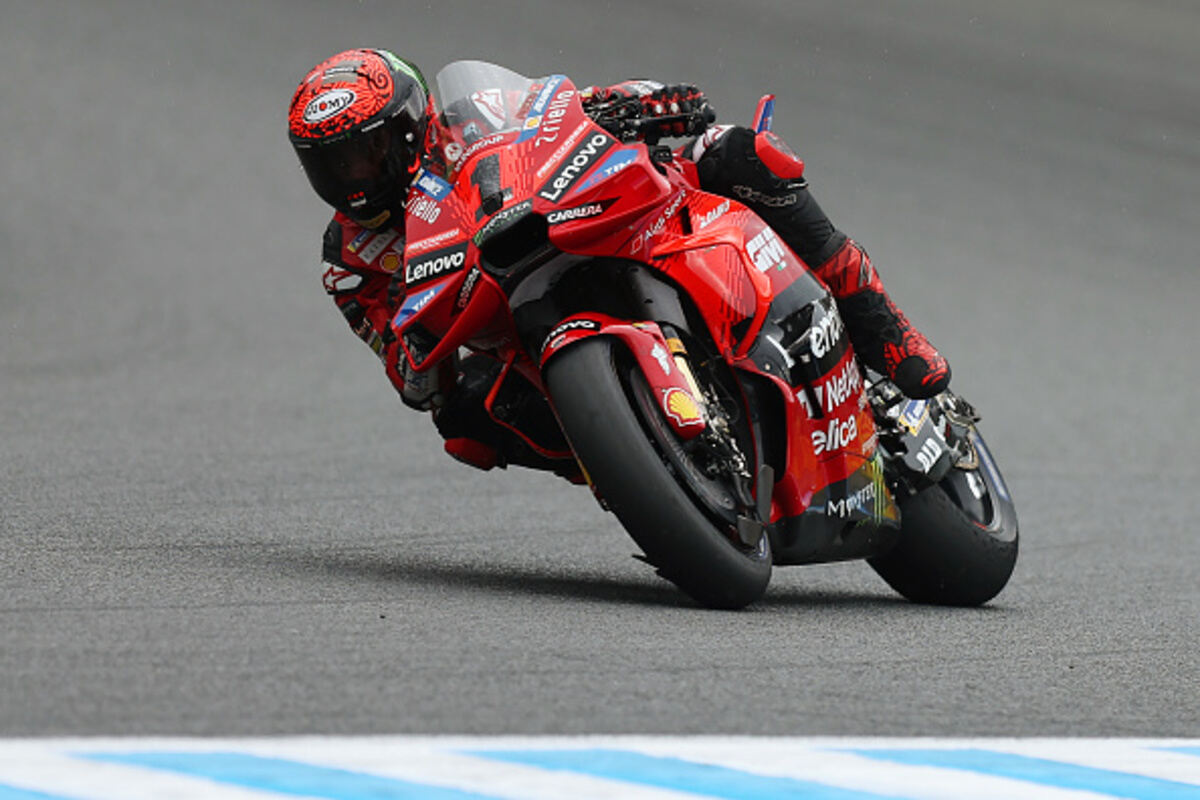 Bagnaia (Ducati) a Motegi