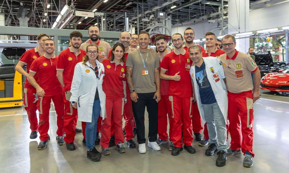 Visita Cannavaro Ferrari