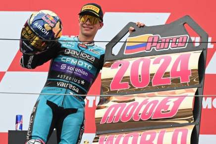 David Alonso campione Moto3