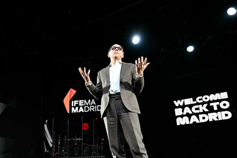 Stefano Domenicali alla presentazione del GP Madrid