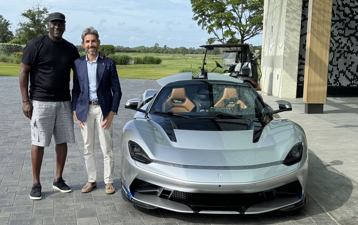 Nuova hypercar Battista Michael Jordan