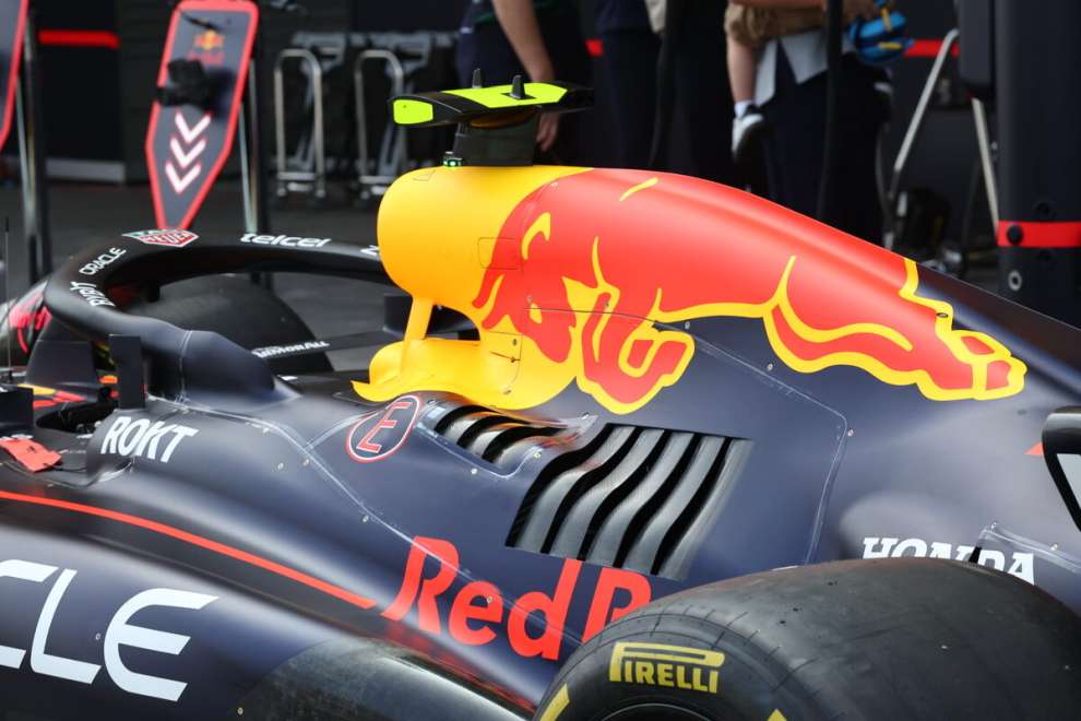 Branchie di raffreddamento Red Bull RB20