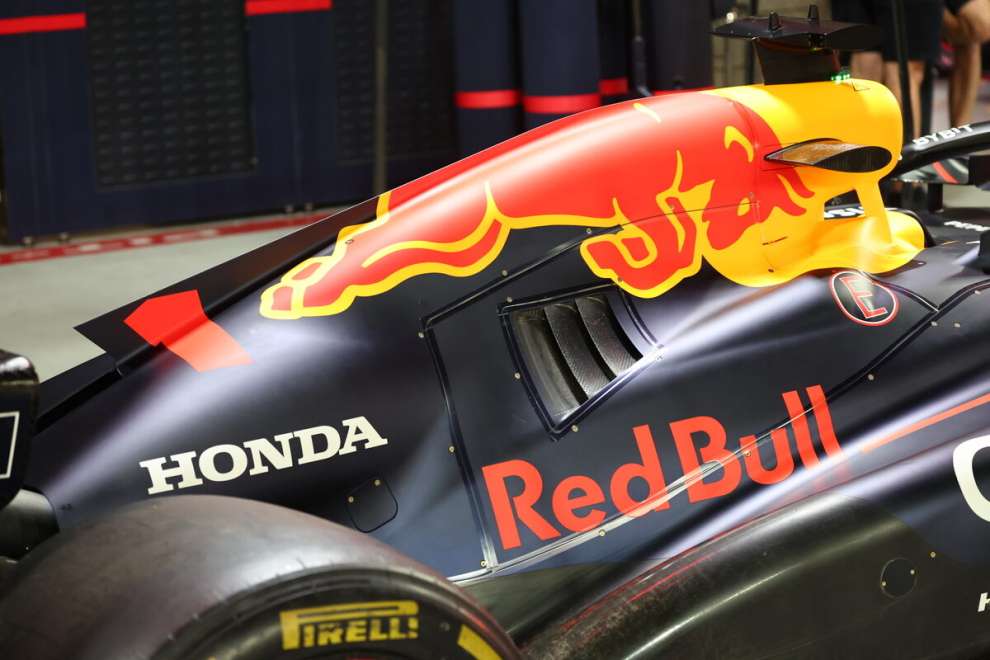 Red Bull F1 cofano Las Vegas