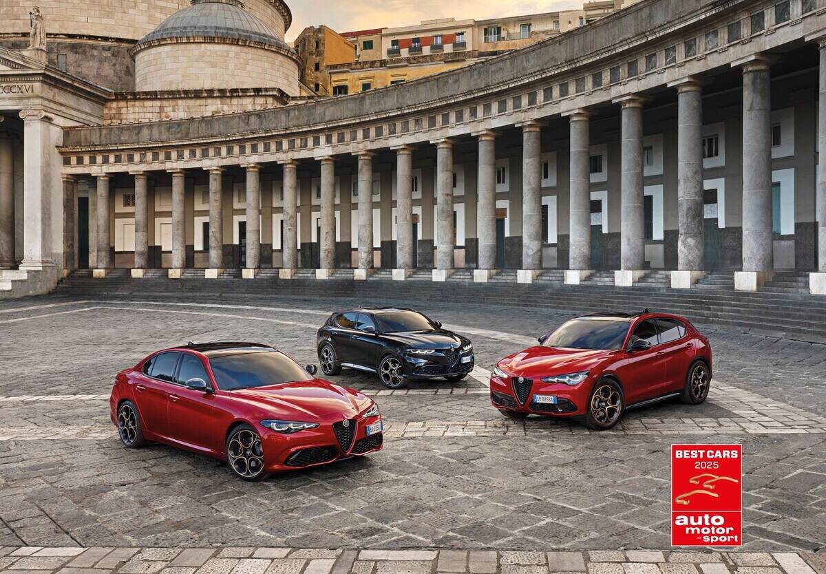 Alfa Romeo, triplo riconoscimento ai “BEST CARS” 2025