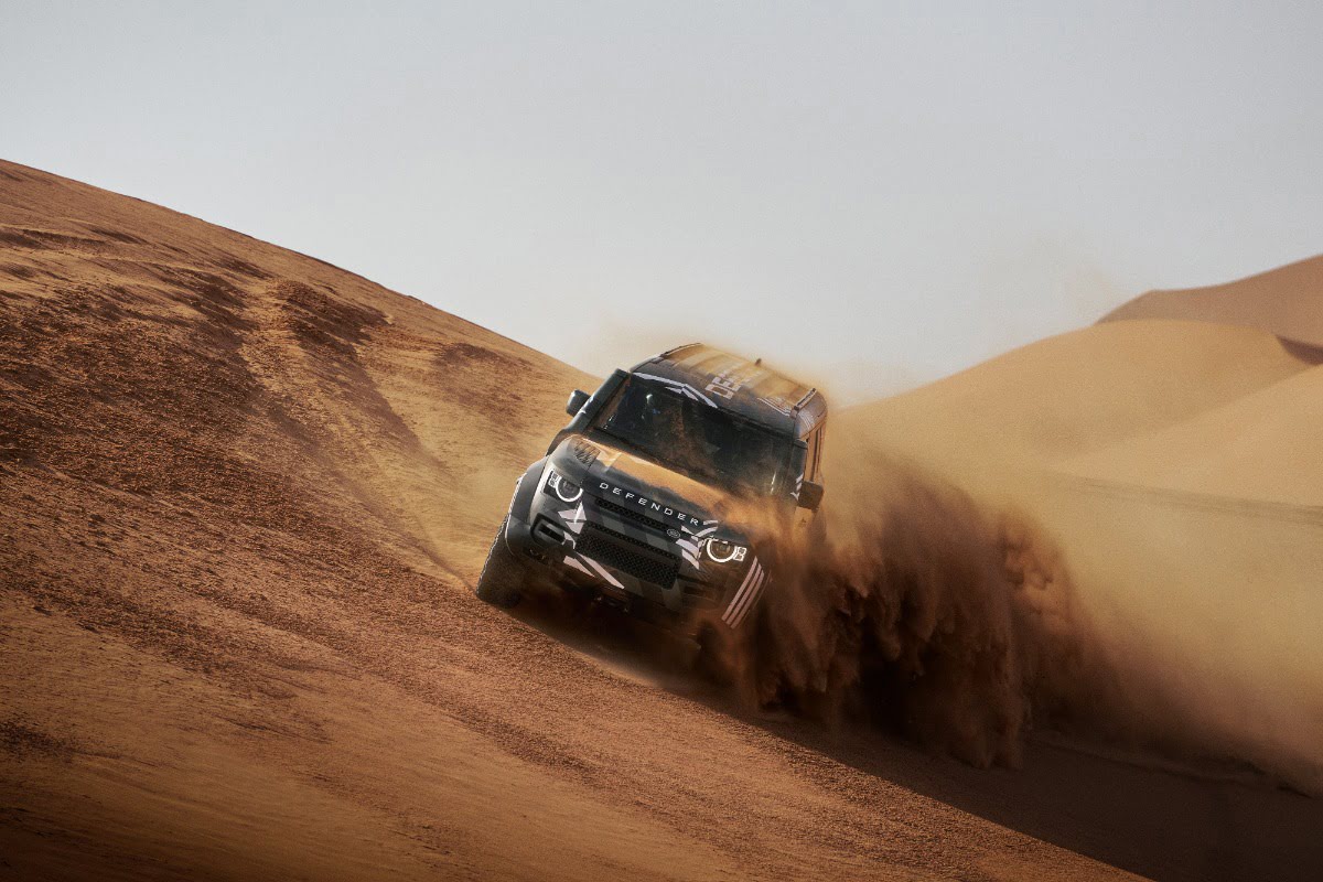 Defender Dakar D7X-R, test estremi completati