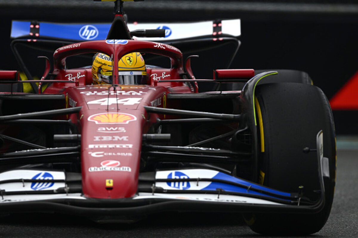 Hamilton: “Ci stiamo tutti grattando la testa per capire come migliorare la SF-25”