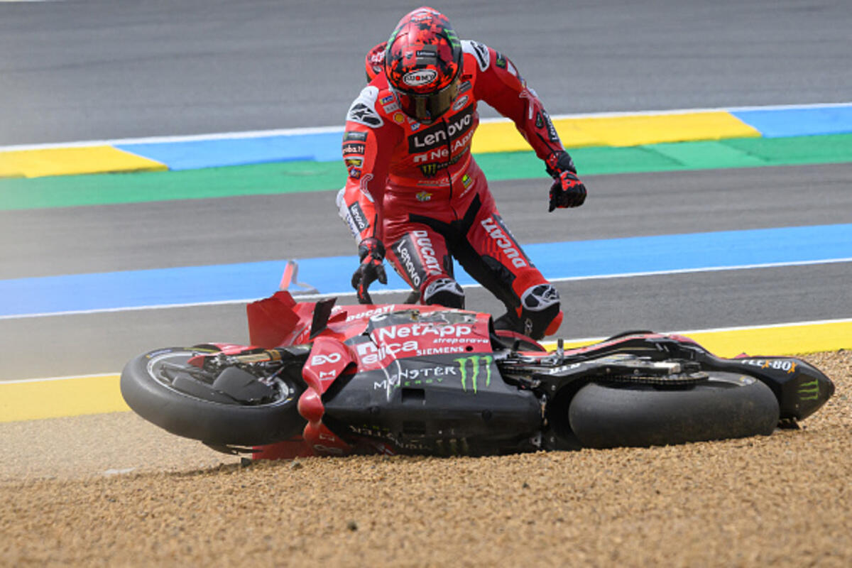 Ducati, senti Bagnaia: “Non ho feeling sull’anteriore. Caduta? Non stavo esagerando”