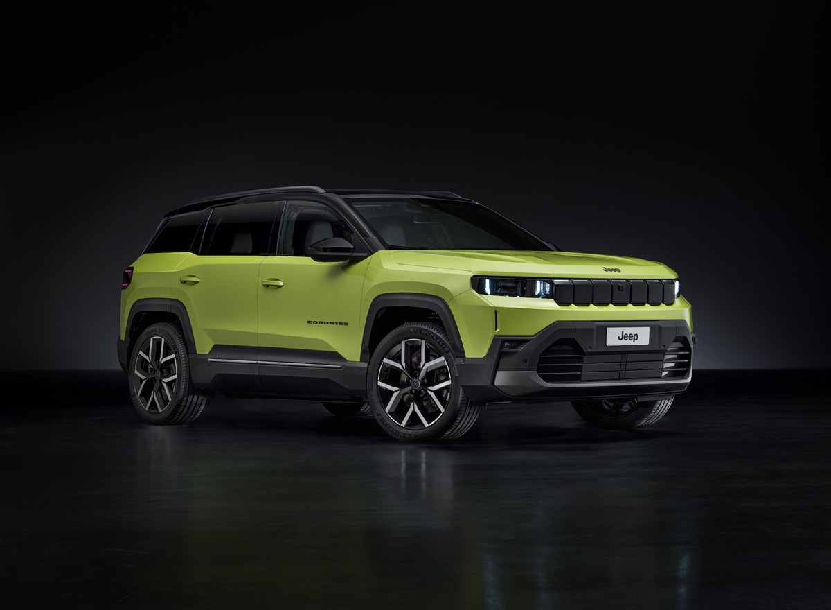Jeep Compass 2025: elettrica e più grande