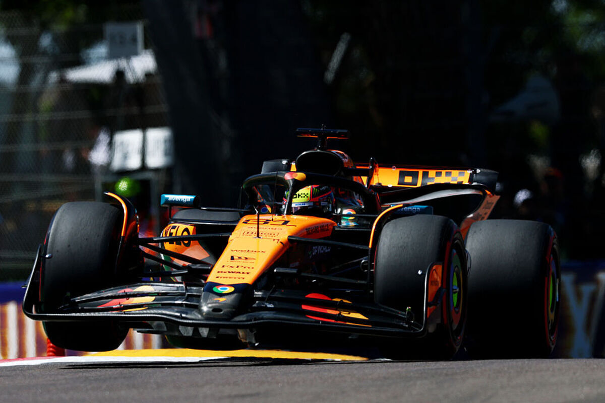 GP Emilia-Romagna 2025 – Classifica FP1: 1-2 McLaren, Piastri batte Norris. Hamilton 5°, Leclerc 12° davanti ad Antonelli