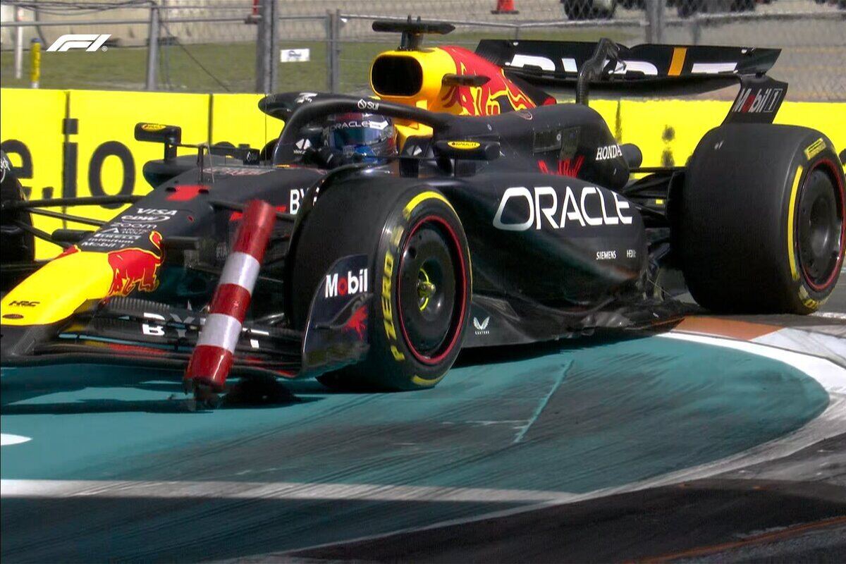 Verstappen in volo verso Miami, arriverà nella tarda serata americana. E ricorda il 2024: “Speriamo di evitare i birilli…”