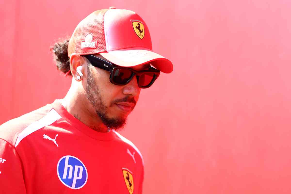 Lewis Hamilton (Ferrari) Spa Francorchamps