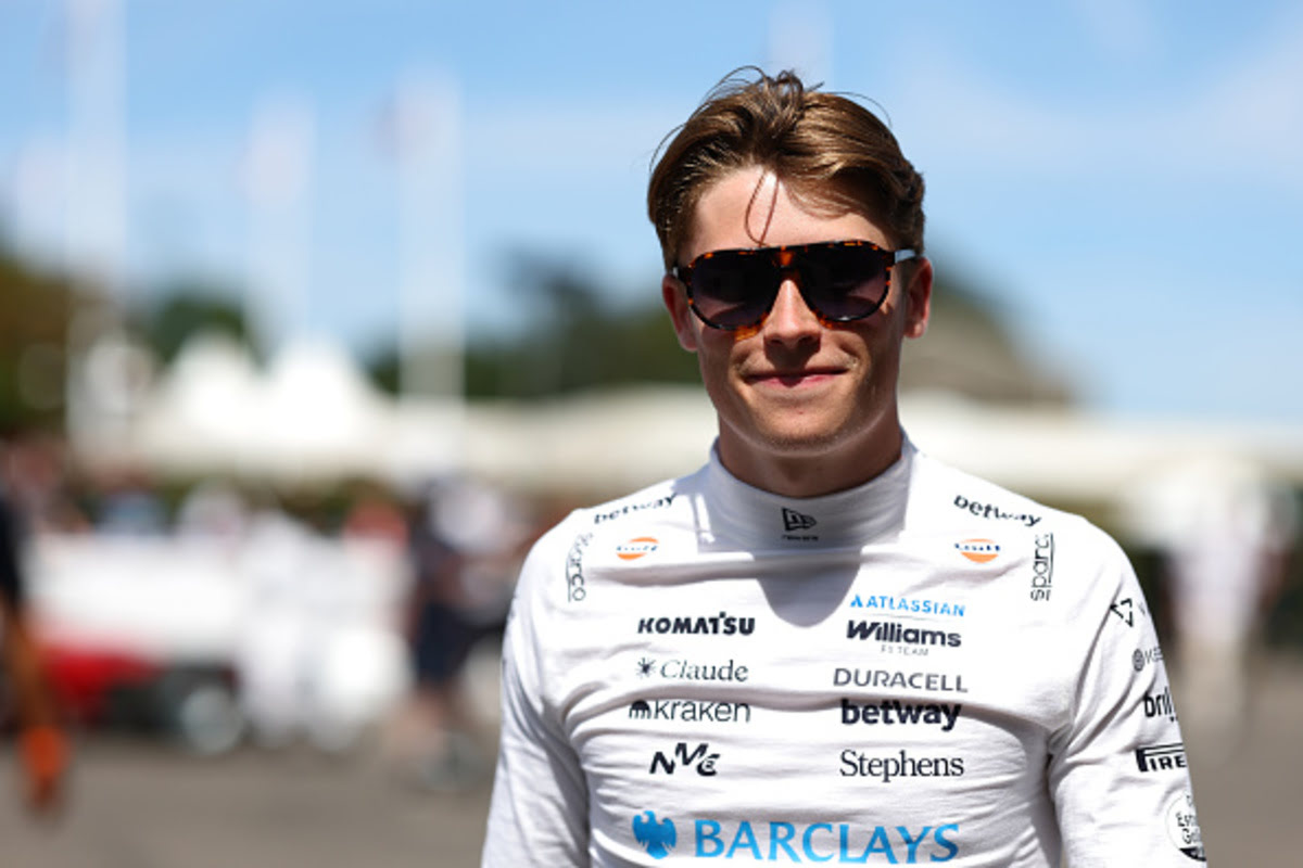 Luke Browning al volante della Williams durante le FP1 del Gran Premio d'Italia, immagine di approfondimento