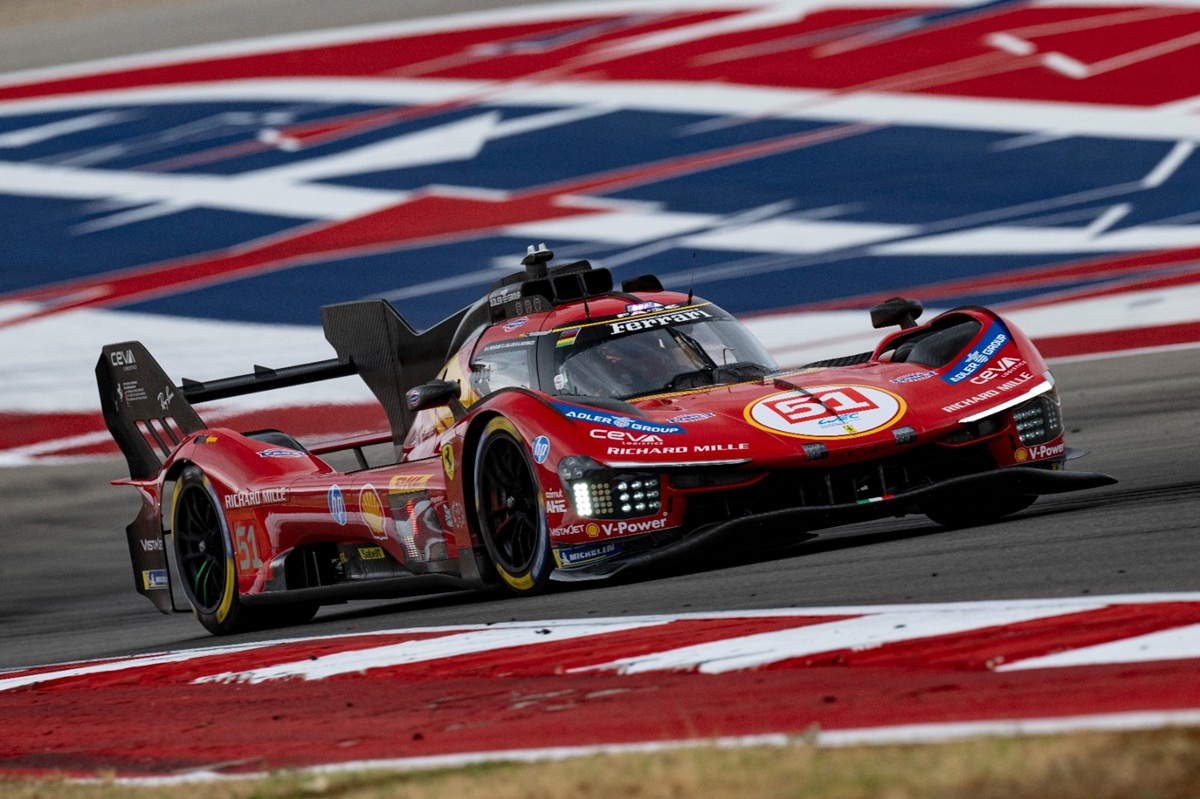 Pista di Austin, Ferrari e Cadillac in lotta per la pole position, gomme e tempo identico, immagine di approfondimento