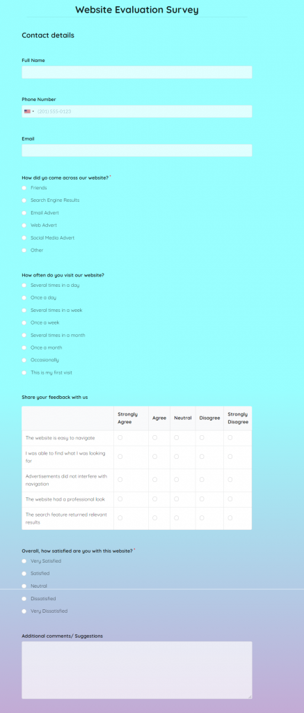 customer loyalty questionnaire thesis