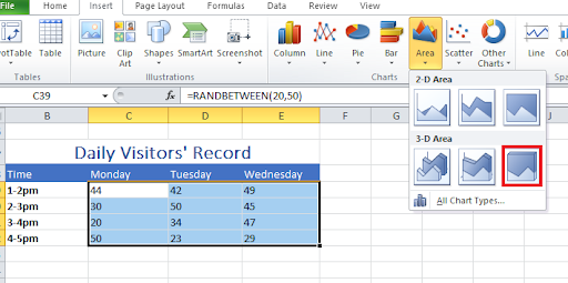 100%-3d-stacked-area-chart-excel-tutorial