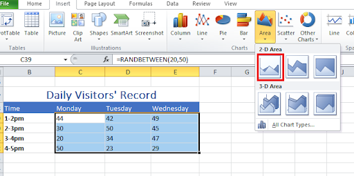 Area-chart-excel-tutorial