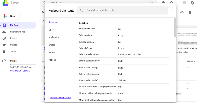 google drive desktop app shortcut now working