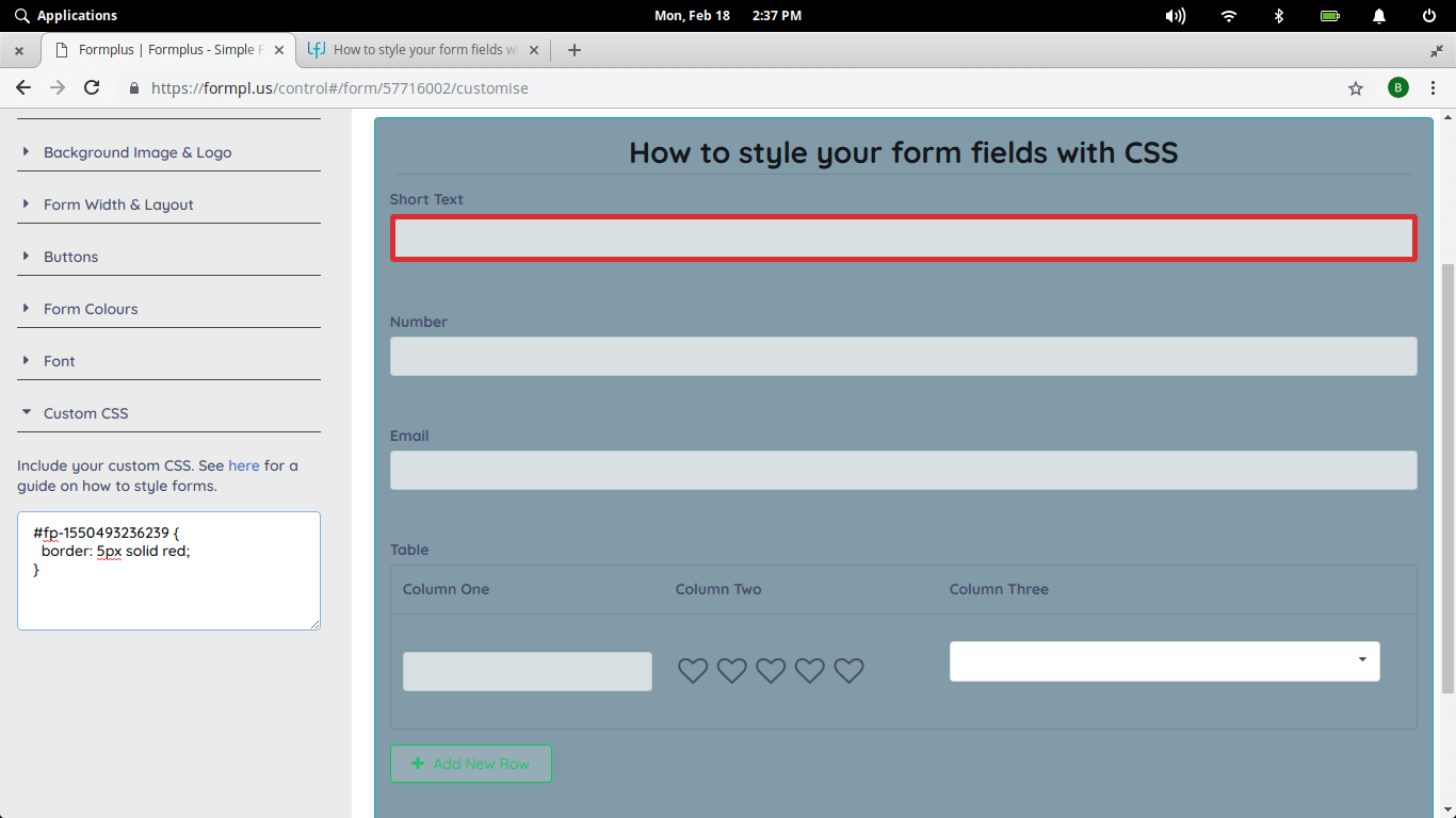 A Beginner’s Guide to Styling Form Fields with CSS