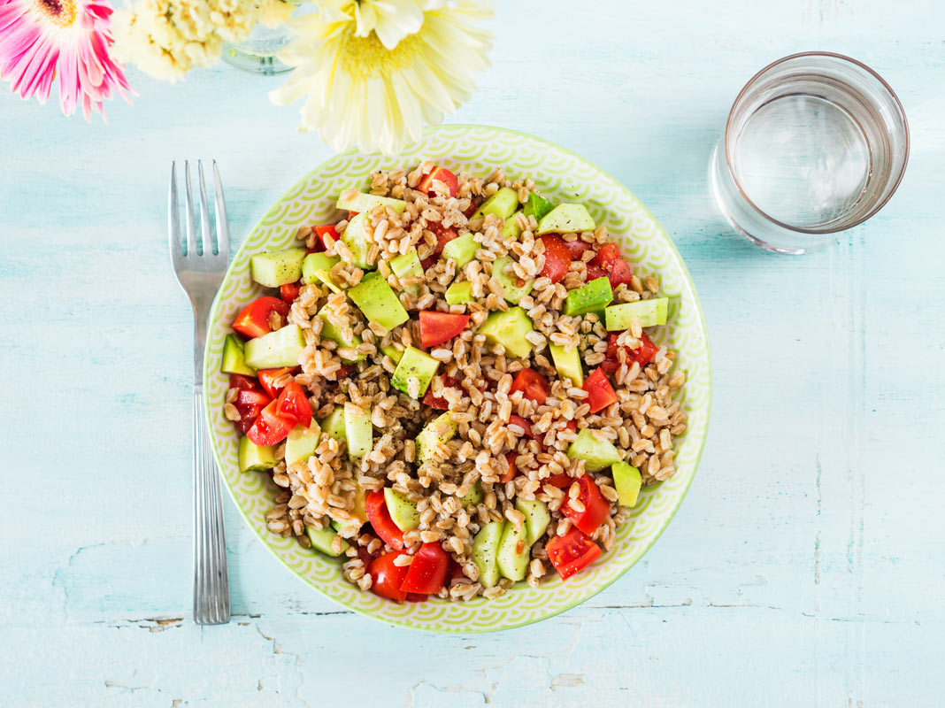 Farro salad