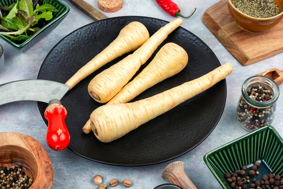 Parsnips and spices