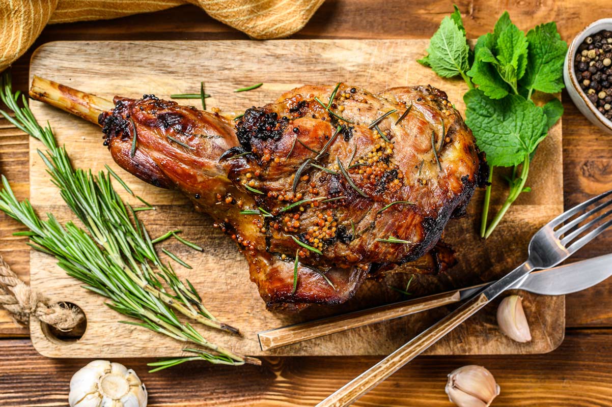 Grilled Leg of Lamb