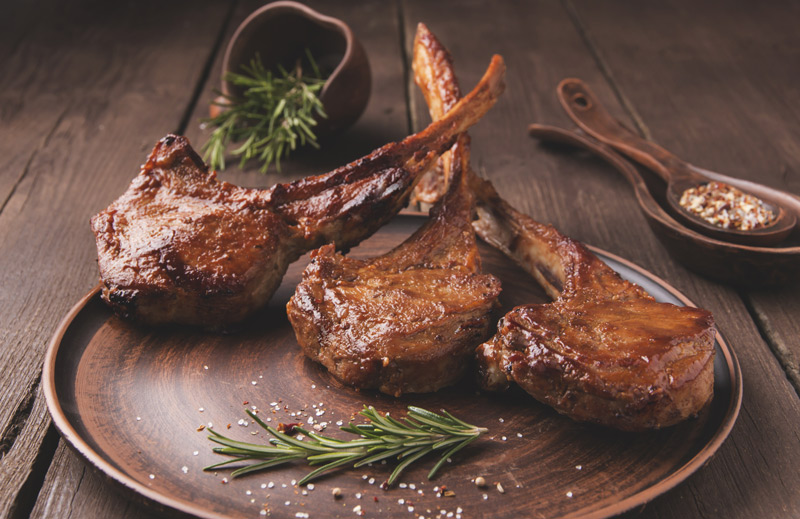 Kết quả hình ảnh cho lamb chop appetizer"