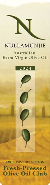 Oasis Olives, Kialla, Victoria, Australia, 2022 Fresh Pressed Olive Oil Label