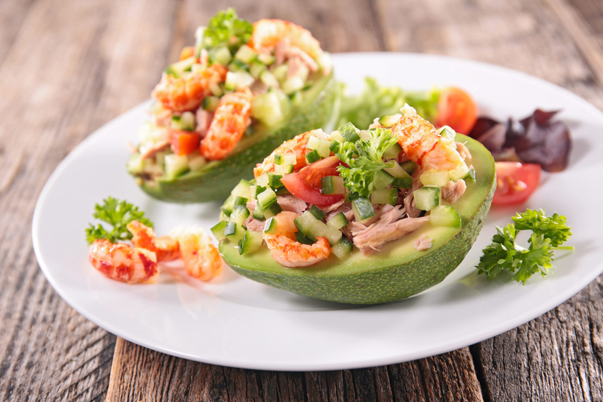 Seafood Avocado Salad