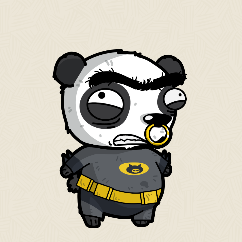 Plump the Panda #7744