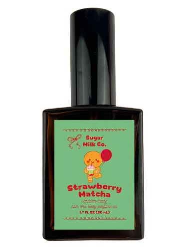 Strawberry Matcha bottle