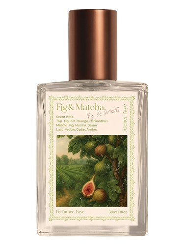 Fig & Matcha bottle