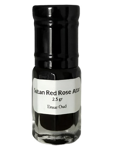 Sultan Red Rose Attar bottle
