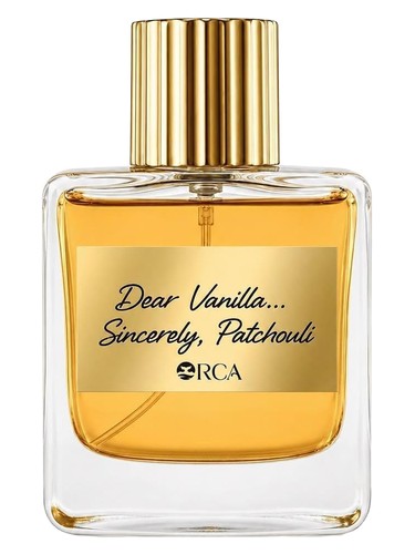 Dear Vanilla... Sincerely, Patchouli bottle