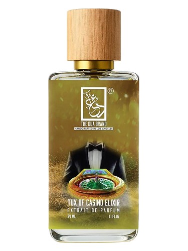 Tux of Casino Elixir bottle