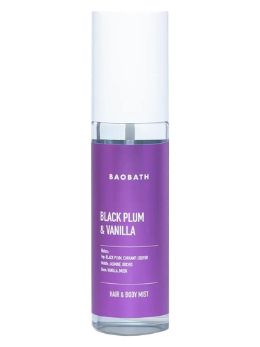 Black Plum & Vanilla bottle