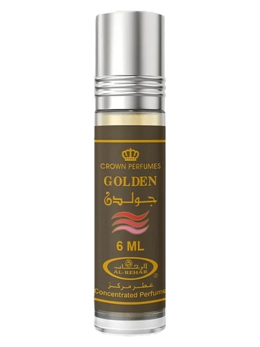 Golden Concentrated Perfume Oil bottle