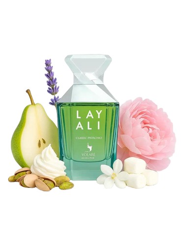 Layali Classic Pistachio bottle