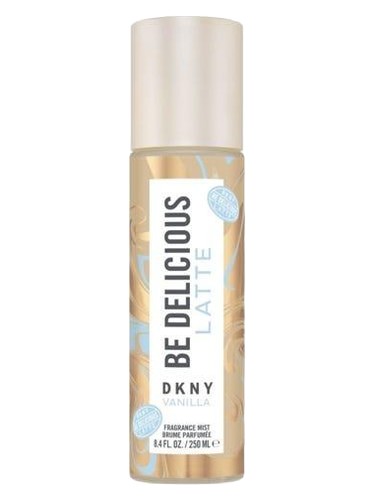 DKNY Be Delicious Latte Vanilla Body Mist bottle