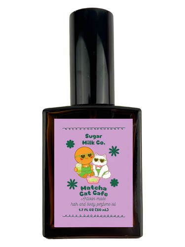 Matcha Cat Cafe bottle